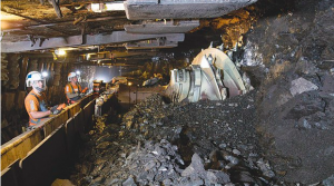 Alman maden ocaklarında yapılan kömür üretimi